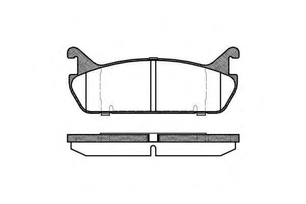 0329.00 Remsa Гальмівні колодки