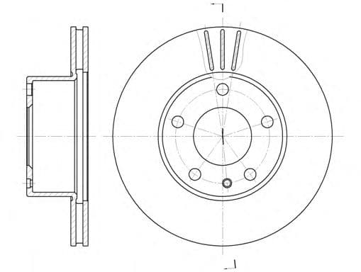 6298.10 Remsa Гальмівний диск для BMW 6 Series