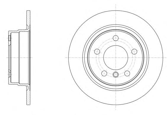 61450.00 Remsa Тормозной диск
