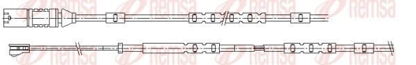 001161 Remsa Датчик зношення гальмівних колодок для BMW i3