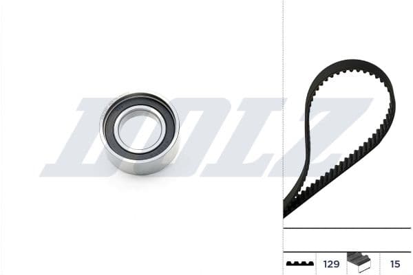 skd022 Dolz Комплект ременя ГРМ