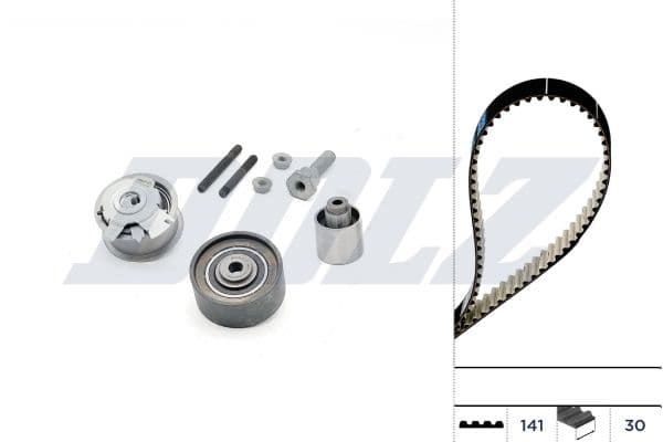 skd048 Dolz Комплект ременя ГРМ
