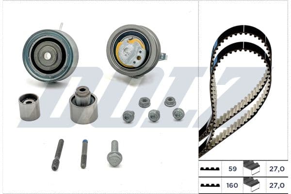 skd248 Dolz Комплект ремня ГРМ