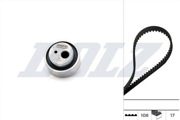 skd026 Dolz Комплект ременя ГРМ