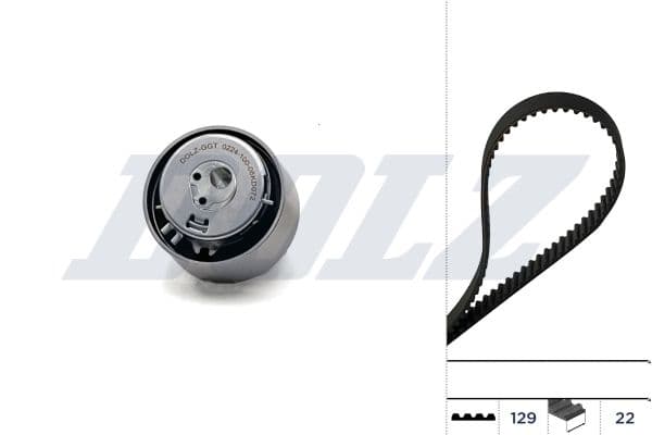 skd060 Dolz Комплект ременя ГРМ