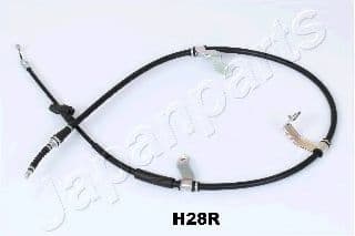 BC-H28R Japanparts Трос ручного гальма для Hyundai Tucson