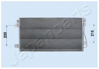 CND093045 Japanparts Радіатор кондиціонера