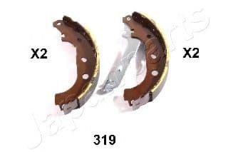 GF-319AF Japanparts Тормозные колодки для Mazda 3
