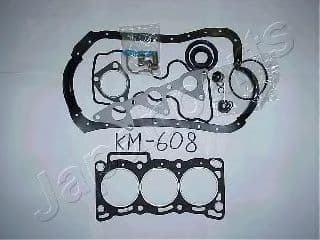 KM-608 Japanparts Комплект прокладок повний для Daihatsu Cuore