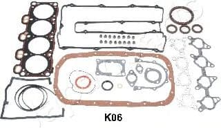 KM-K06 Japanparts Комплект прокладок повний