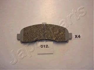 PA-012AF Japanparts Гальмівні колодки для Nissan Micra