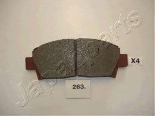 PA-263AF Japanparts Гальмівні колодки