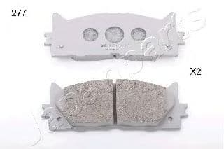 PA-277AF Japanparts Гальмівні колодки