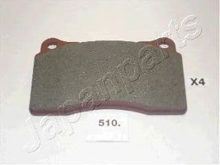 PA-510AF Japanparts Тормозные колодки