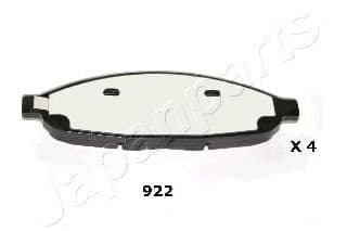 PA-922AF Japanparts Гальмівні колодки для Chrysler Pacifica