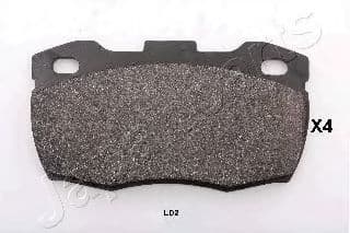 PA-L02AF Japanparts Гальмівні колодки для Land Rover Defender