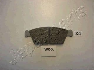 PA-W00AF Japanparts Тормозные колодки