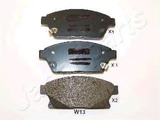 PA-W13AF Japanparts Гальмівні колодки