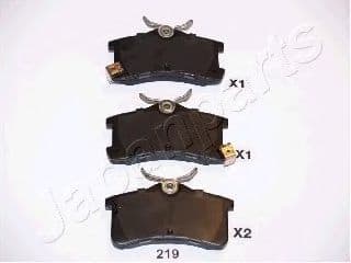 PP-219AF Japanparts Гальмівні колодки