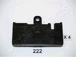 PP-222AF Japanparts Гальмівні колодки для Lexus LS