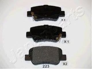 PP-223AF Japanparts Гальмівні колодки для Toyota Avensis