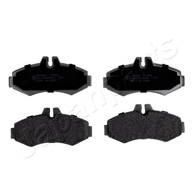 pa0553af Japanparts Тормозные колодки