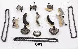 KDK001 Japanparts Комплект ланцюга ГРМ