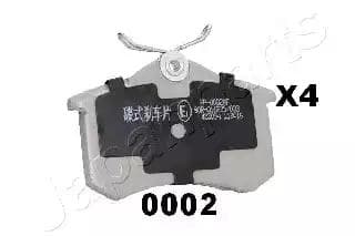 pp0002af Japanparts Гальмівні колодки