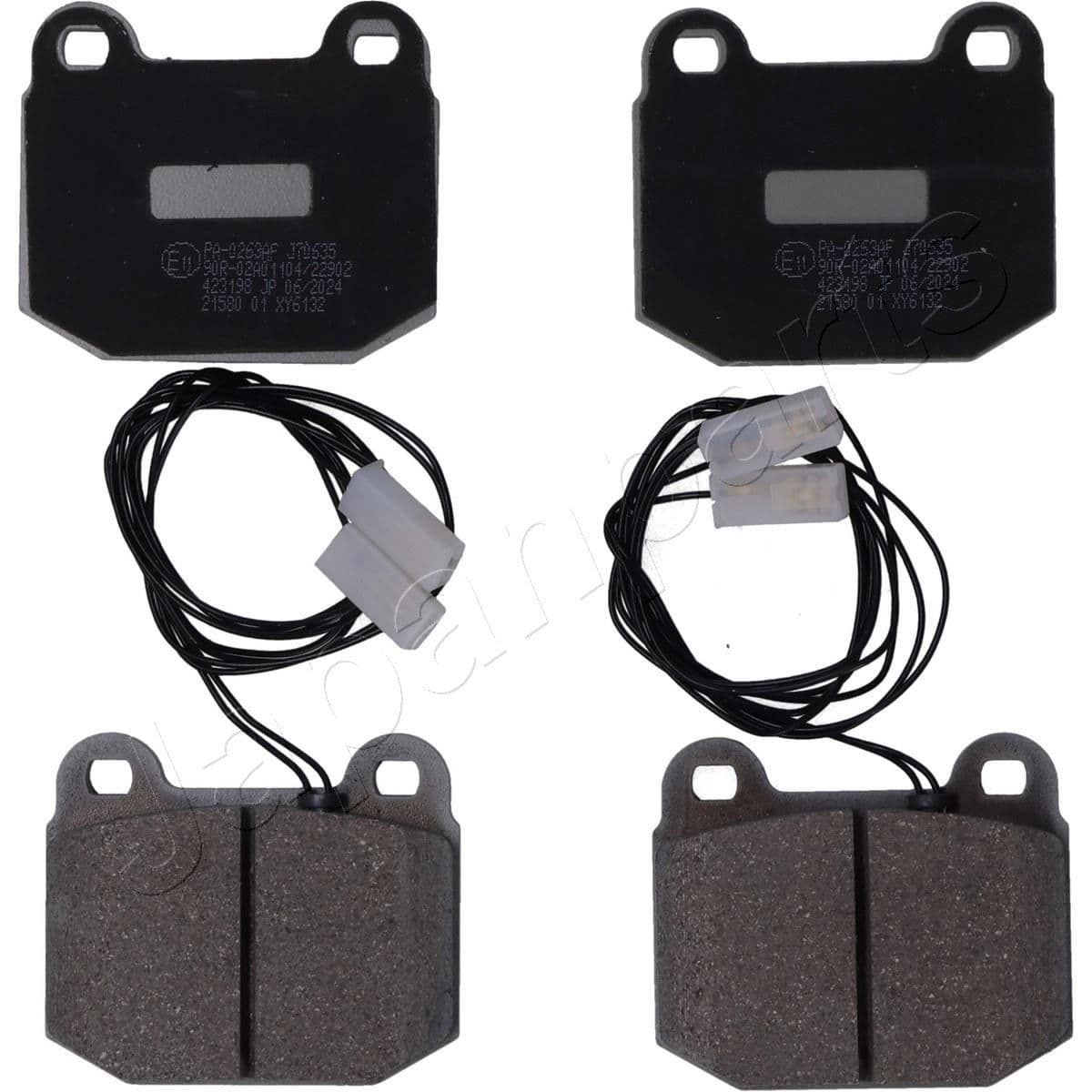 pa0263af Japanparts Гальмівні колодки