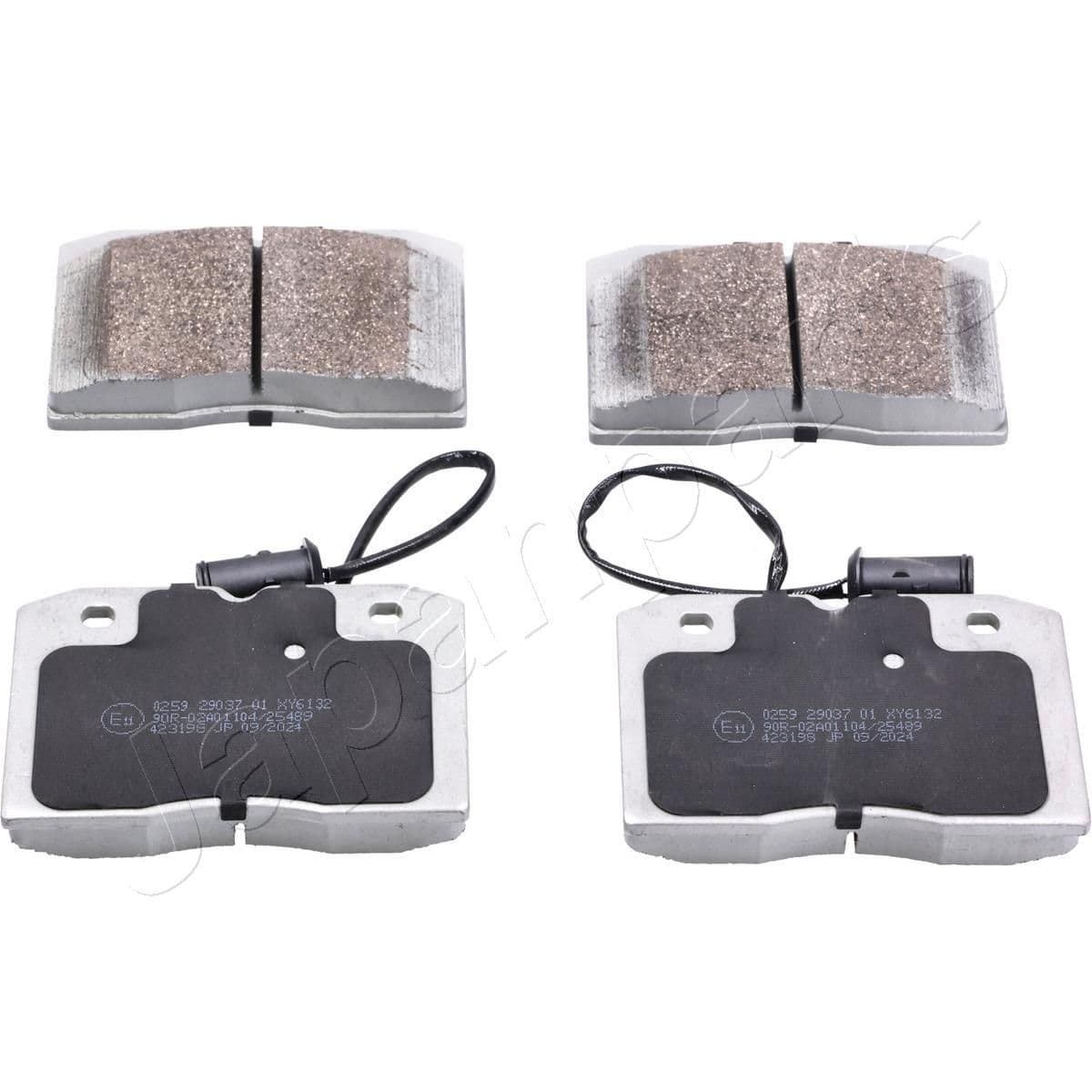 pa0259af Japanparts Тормозные колодки