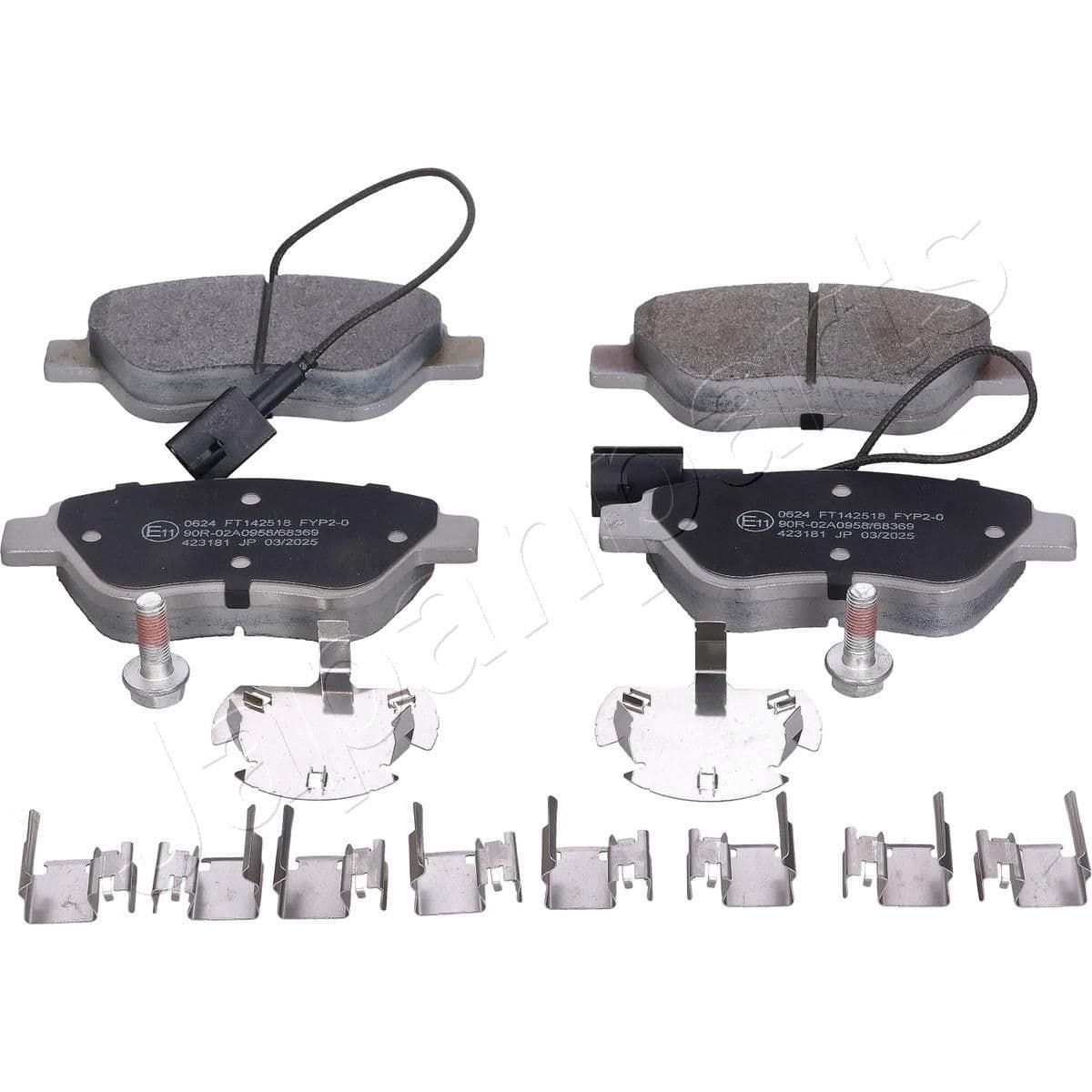 pa0624af Japanparts Гальмівні колодки