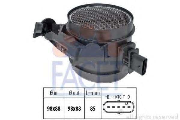 10.1355 Facet Витратомір повітря