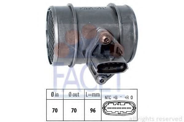 10.1264 Facet Витратомір повітря