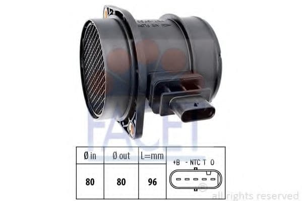 10.1376 Facet Витратомір повітря