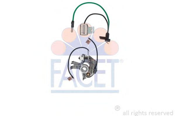 BT.0332 Facet Ремкомплект распределителя зажигания для Fiat Regata