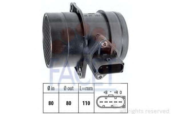 10.1213 Facet Витратомір повітря