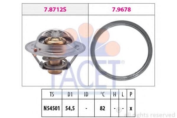 7.8713 Facet Термостат