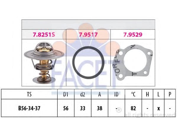 7.8251 Facet Термостат