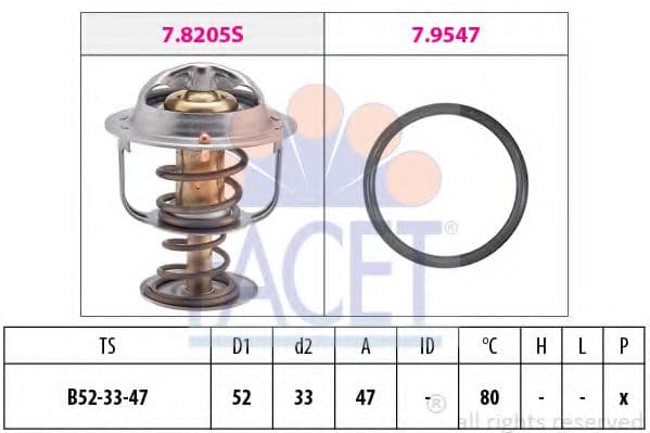 7.8205 Facet Термостат