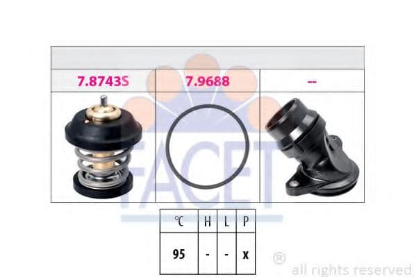 7.8743K Facet Термостат