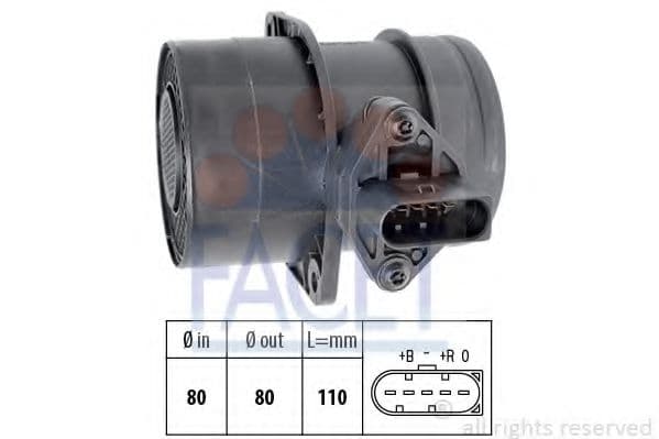 10.1191 Facet Расходомер воздуха