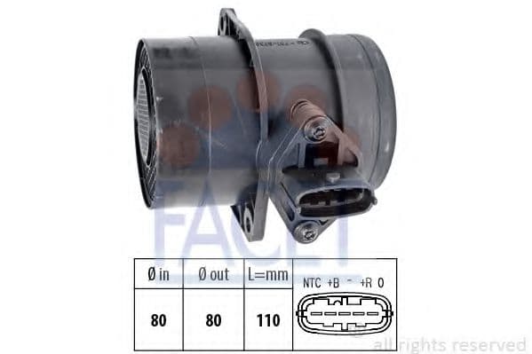 10.1266 Facet Расходомер воздуха