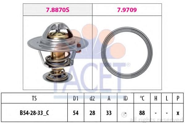 7.8971 Facet Термостат