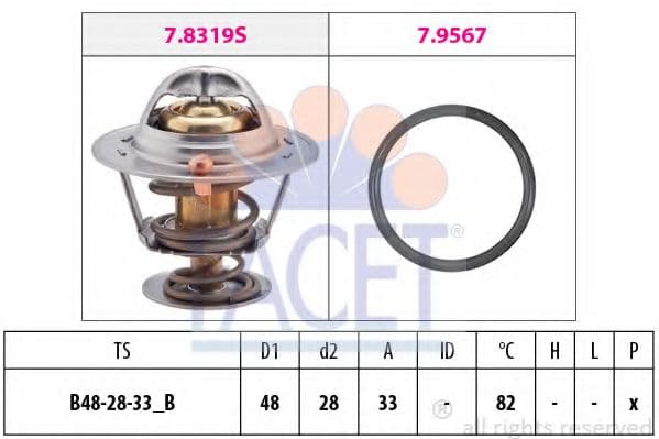 7.8319 Facet Термостат