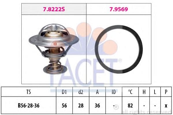 7.8222 Facet Термостат