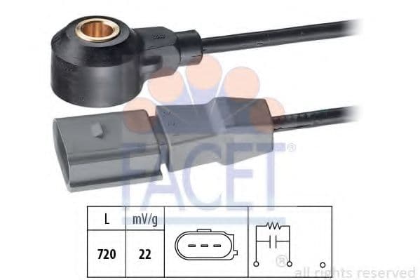 9.3199 Facet Датчик детонации