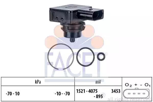 103275 Facet Датчик вакуумного підсилювача гальм