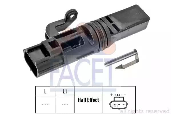 90481K Facet Датчик положення колінчастого вала