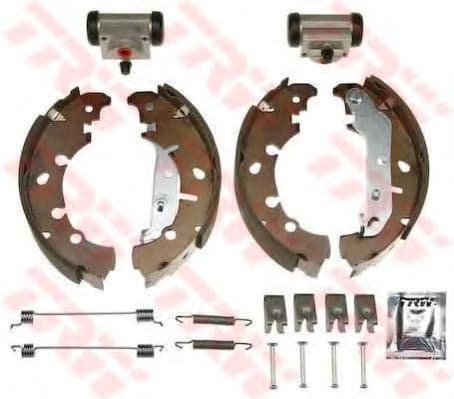 BK1694 TRW Тормозные колодки