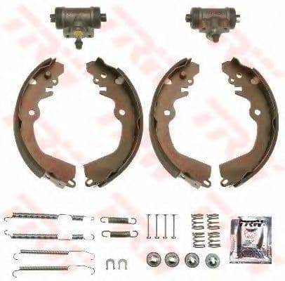 BK2934 TRW Гальмівні колодки для Mitsubishi Carisma